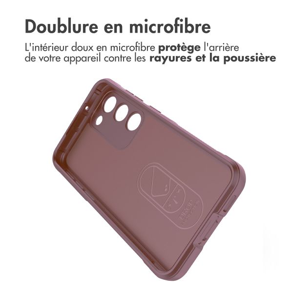 imoshion Coque arrière EasyGrip Samsung Galaxy S23 Plus - Violet