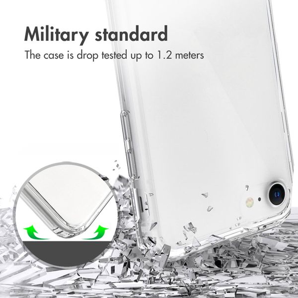 Accezz Coque Xtreme Impact Apple iPhone SE (2022 / 2020) / 8 / 7 / 6(s) - Transparent