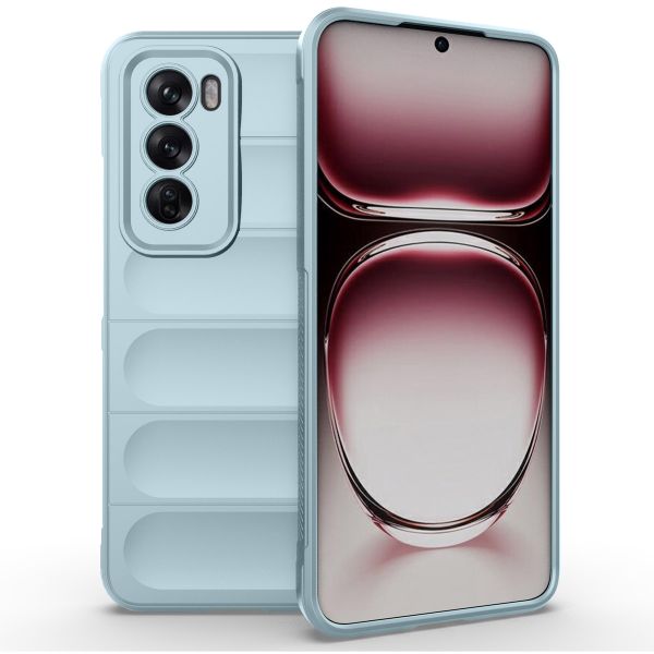 imoshion Coque arrière EasyGrip Oppo Reno 12 - Bleu clair