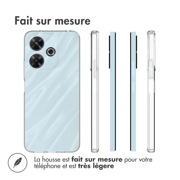 Accezz Coque Clear Xiaomi Redmi 13 4G - Transparent