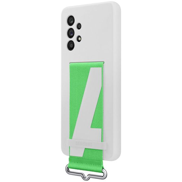 Samsung ﻿Original Coque en silicone à sangle Galaxy A53 - White