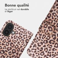 imoshion Étui de télephone portefeuille Design Apple iPhone 17 - Leopard Mood
