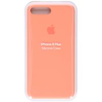 Apple Coque en silicone Apple iPhone 8 Plus / 7 Plus - Peach