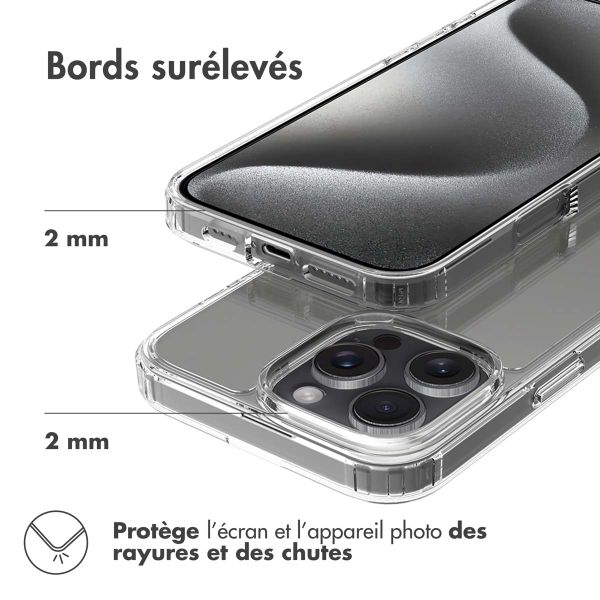 Accezz Coque Xtreme Impact Apple iPhone 16 Pro Max - Transparent