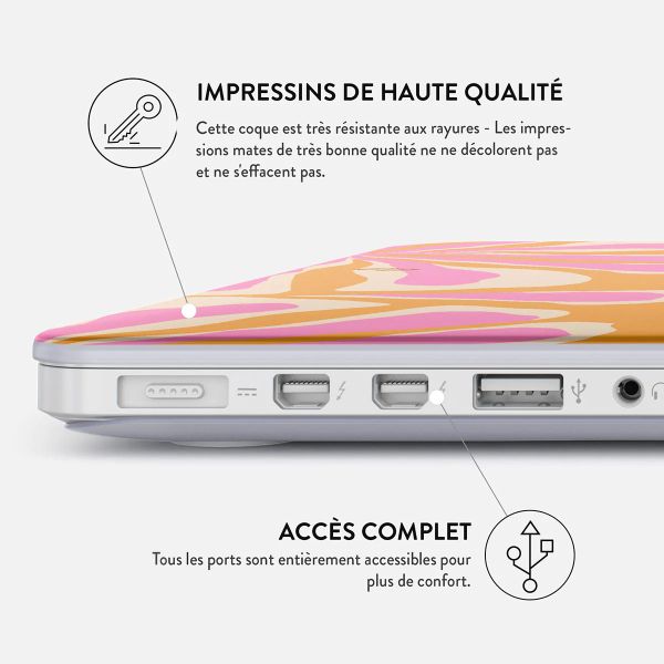 Burga Coque Rigide MacBook Air 13 pouces (2022) / Air 13 pouces (2024) M3 chip - A2681 / A3113 - Aloha