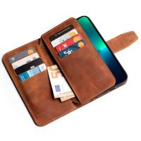 Wachikopa Étui de téléphone portefeuille Multi Wallet iPhone 13 Pro - Camel