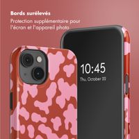 Selencia Coque arrière Vivid avec MagSafe Apple iPhone 14 - Moo’d Blush Pink