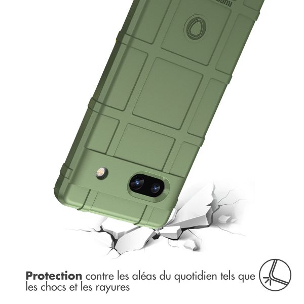 imoshion Coque Rugged Shield Google Pixel 7a - Vert foncé