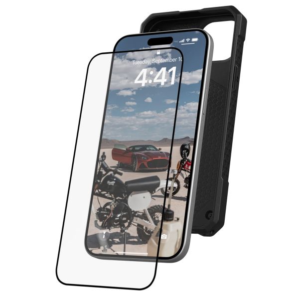 UAG Protection d'écran en verre trempé Shield Plus iPhone 15 Plus