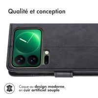 imoshion Étui de télephone portefeuille Xiaomi 17 Pro Max - Noir