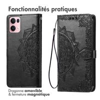imoshion Etui de télephone Mandala Oppo Reno 13 Pro - Noir