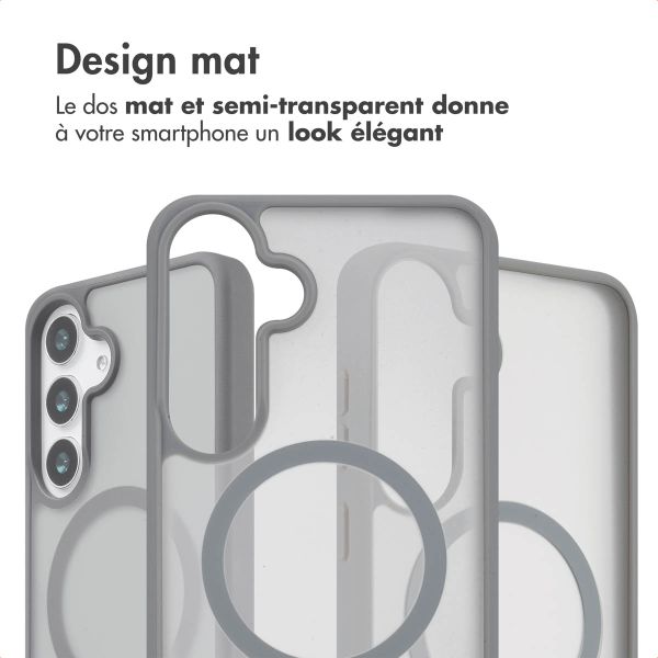 imoshion Coque Color Guard avec MagSafe Samsung Galaxy S25 Plus - Gris