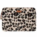 Selencia Pochette ordinateur Teddy 13-14 pouces - Leopard