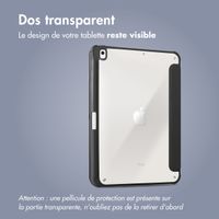 imoshion Coque tablette Origami iPad 9 (2021) 10.2 pouces / iPad 8 (2020) 10.2 pouces / iPad 7 (2019) 10.2 pouces - Noir