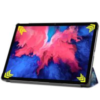 imoshion Coque tablette Design Trifold Lenovo Tab P11 / P11 Plus - Space