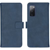 imoshion Étui de télephone portefeuille de luxe Samsung Galaxy S20 FE - Bleu foncé