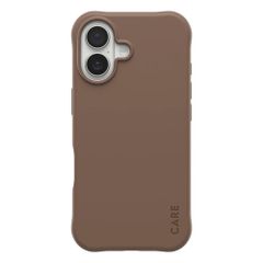 CARE by PanzerGlass Étui tendance Samba avec MagSafe Apple iPhone 17 - Espresso Brown