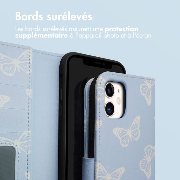 imoshion Étui de télephone portefeuille Design Apple iPhone 11 - Butterfly