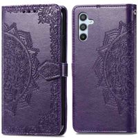 imoshion Etui de téléphone portefeuille Mandala Samsung Galaxy A34 (5G) - Violet