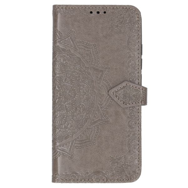 Etui de téléphone Mandala Xiaomi Mi Note 10 (Pro) - Gris