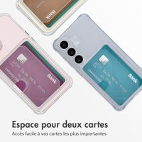 imoshion Coque silicone avec porte-cartes Samsung Galaxy S26 - Transparent