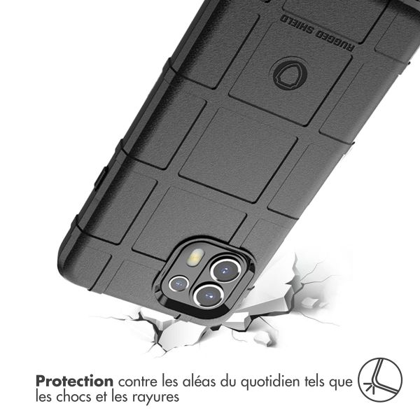 imoshion Coque Rugged Shield Motorola Edge 20 Lite - Noir