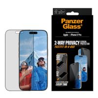 PanzerGlass Ultra Wide Fit FastFit in-a-box Protection d'écran Privacy Apple iPhone 17 Pro