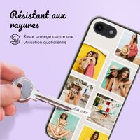 Coque personnalisée avec pellicule N°3 iPhone SE (2022 / 2020) / 8 / 7 - Transparent