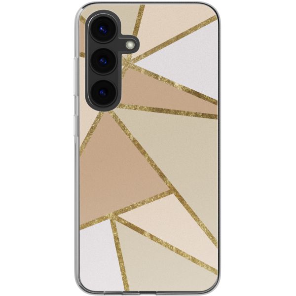 imoshion Coque design pour Samsung Galaxy S24 - Graphic Beige