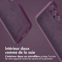 Accezz Étui de téléphone portefeuille en cuir 2-en-1 avec MagSafe Samsung Galaxy S23 - Heath Purple