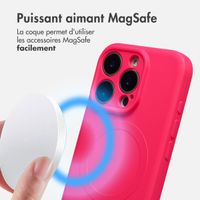 imoshion Coque Couleur avec MagSafe Apple iPhone 16 Pro - Neon Pink