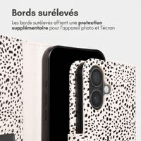 imoshion Étui de télephone portefeuille Design Apple iPhone 17 - Desert Dots