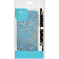 imoshion Coque Design avec cordon Samsung Galaxy A52(s) (5G/4G) - Blue Graphic