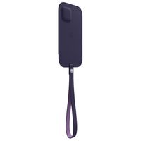 Apple Sacoche en cuir MagSafe Apple iPhone 12 (Pro) - Deep Violet