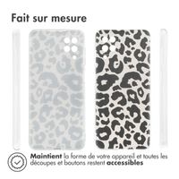 imoshion Coque Design Samsung Galaxy A12 - Leopard