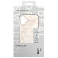 iDeal of Sweden Coque Fashion iPhone 16 Plus - Rose Pearl Marble