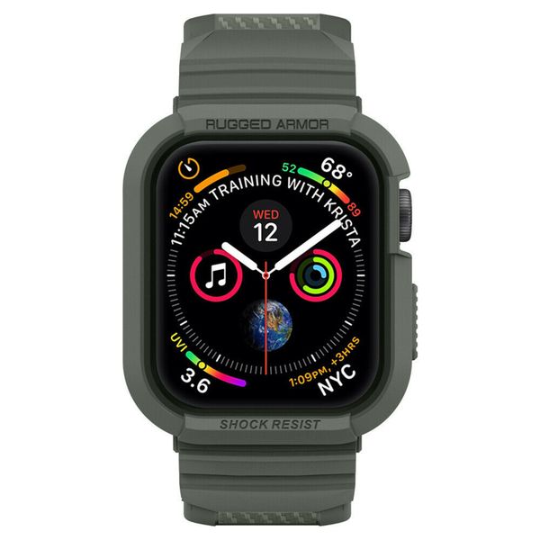 Spigen Coque Rugged Armor™ Pro Apple Watch 44 mm / 45 mm - Vert