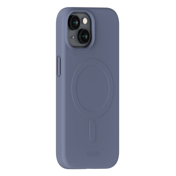 Holdit Coque MagSafe Apple iPhone 13/14/15/16e - Pacific Blue