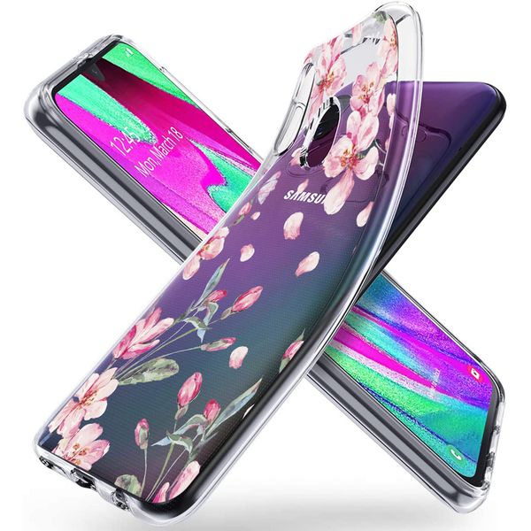 imoshion Coque Design Samsung Galaxy A40 - Fleur - Rose