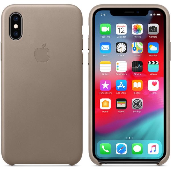 Apple Coque Leather iPhone Xs Max