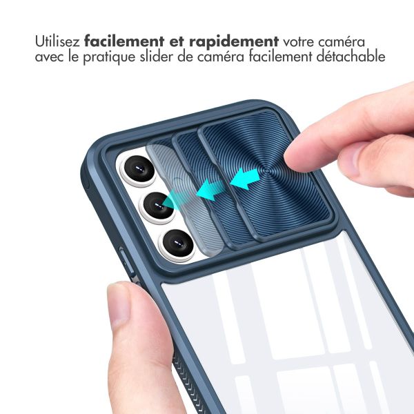 imoshion Coque arrière Camslider Samsung Galaxy A54 (5G) - Bleu foncé