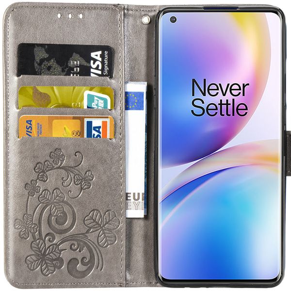 Etui de téléphone Fleurs de Trèfle OnePlus 8 Pro