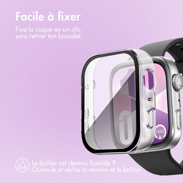 imoshion Coque rigide à couverture complète Huawei Watch Fit 4 - Transparent