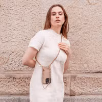 Dutchies Coque avec porte-cartes Apple iPhone 15 Pro - Beige