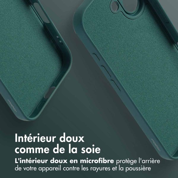 imoshion Coque Couleur avec MagSafe Apple iPhone 16 - Vert foncé