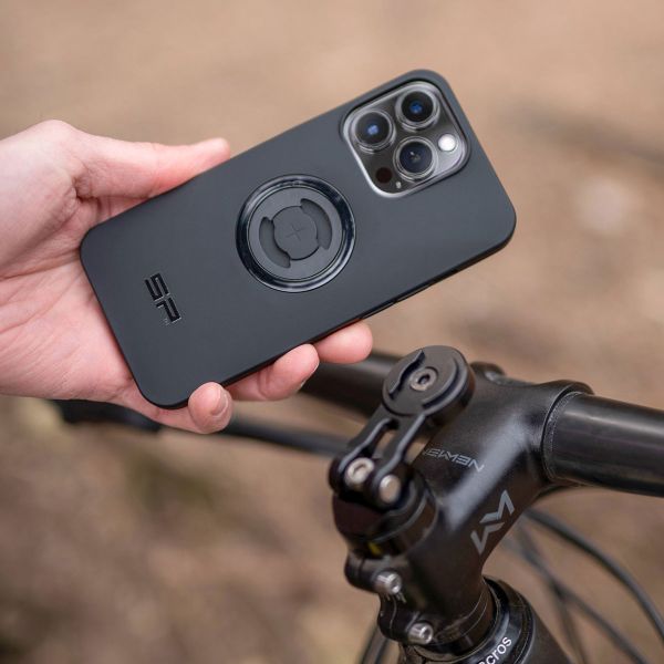 SP Connect Stem Mount Pro - Support de téléphone pour vélo - Support universel pour les coques SPC+ - Noir