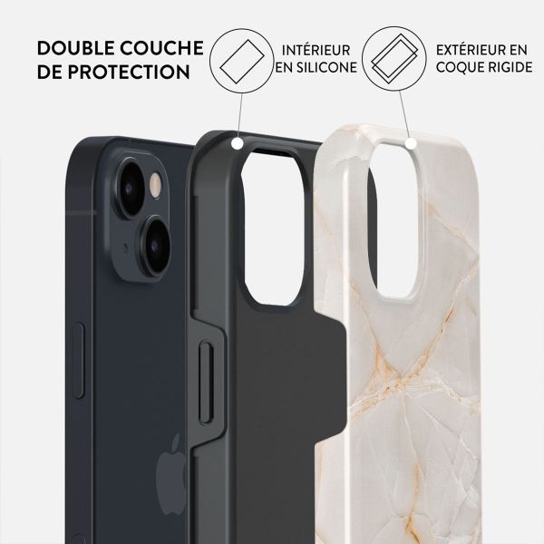 Burga Coque arrière Tough Apple iPhone 13 - Vanilla Sand