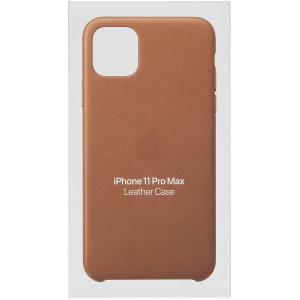 Apple Coque Leather iPhone 11 Pro Max