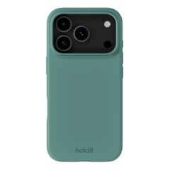 Holdit Coque Silicone Apple iPhone 17 Pro - Moss Green