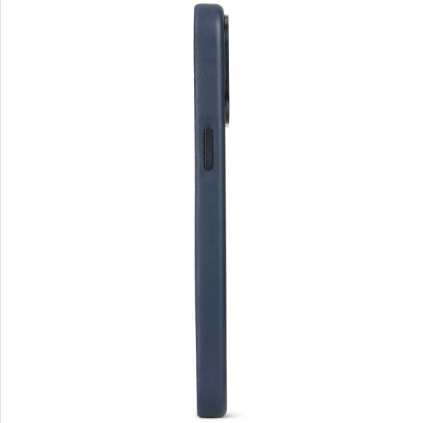 Decoded Coque en cuir MagSafe iPhone 15 Pro Max - Navy